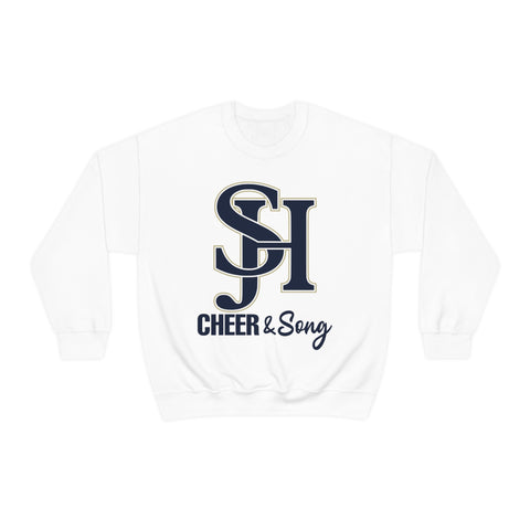 Gildan Unisex Heavy Blend™ Crewneck Sweatshirt 18000 - SJH Cheer & Song