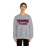 Gildan Unisex Heavy Blend™ Crewneck Sweatshirt 18000 - Tesoro Titans