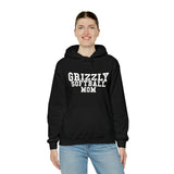 Gildan Unisex Heavy Blend™ Hooded Sweatshirt 18500 - Grizzly Softball Mom