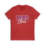 Bella+Canvas Unisex Jersey Short Sleeve V-Neck Tee 3005 - BGHS Choir