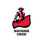 Die-Cut Stickers - Matador Choir