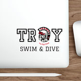 Die-Cut Stickers - Troy Swim & Dive