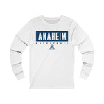 Bella+Canvas Unisex Jersey Long Sleeve Tee (3501) - Anaheim Basketball A