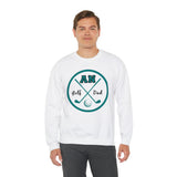 Gildan Unisex Heavy Blend™ Crewneck Sweatshirt 18000 - AN Golf Dad