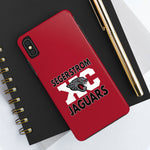 Tough iPhone Cases (Red) - Segerstrom XC Jaguars