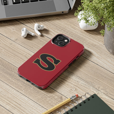 iPhone/Samsung Tough Cases (Red) - S