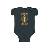 Rabbit Skins Infant Onesy 4424 - Marina Soccer