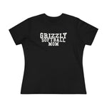 Bella+Canvas Ladies' Premium Tee 6400 - Grizzly Softball Mom