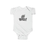 Rabbit Skins Infant Onesy 4424 - Grizzly Softball