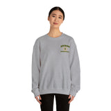 Gildan Unisex Heavy Blend™ Crewneck Sweatshirt 18000 - Edison BB (Front)/Bolt (Back)