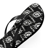 Flip Flops (Black) - G Flag Football