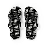 Flip Flops (Black) - G Flag Football