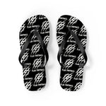 Flip Flops (Black) - G Flag Football