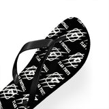 Flip Flops (Black) - G Flag Football