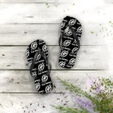 Flip Flops (Black) - G Flag Football