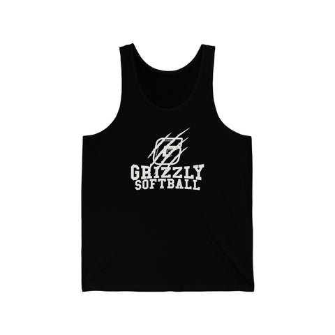 Bella+Canvas Unisex Jersey Tank 3480 - Grizzly Softball
