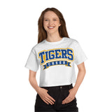 Champion Women's Heritage Cropped T-Shirt - Tigers Cheer