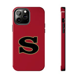 iPhone/Samsung Tough Cases (Red) - S