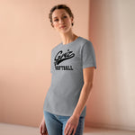 Bella+Canvas Ladies' Premium Tee 6400 - Griz Softball