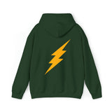 Gildan Unisex Heavy Blend™ Hooded Sweatshirt 18500 - Edison BB (Front)/Bolt (Back)