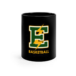 11oz Black Mug - E Basketball