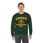 Gildan Unisex Heavy Blend™ Crewneck Sweatshirt 18000 - Edison Basketball Dad