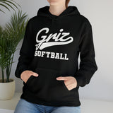 Gildan Unisex Heavy Blend™ Hooded Sweatshirt 18500 - Griz Softball