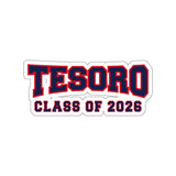Die-Cut Stickers - Tesoro Class of 2026