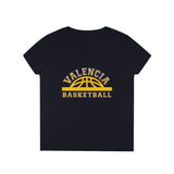 Gildan Ladies' V-Neck T-Shirt 5V00L - Valencia Basketball