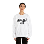 Gildan Unisex Heavy Blend™ Crewneck Sweatshirt 18000 - Grizzly Softball Mom