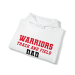 Gildan Unisex Heavy Blend™ Hooded Sweatshirt 18500 - Warriors Track and Field Dad