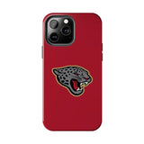 iPhone/Samsung Tough Cases (Red) - Jaguar