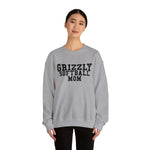 Gildan Unisex Heavy Blend™ Crewneck Sweatshirt 18000 - Grizzly Softball Mom