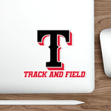 Die-Cut Stickers - T Track and Field