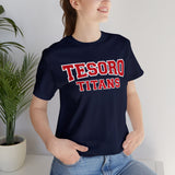 Bella+Canvas Unisex Jersey Short-Sleeve Tee 3001 - Tesoro Titans