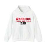 Gildan Unisex Heavy Blend™ Hooded Sweatshirt 18500 - Warriors Track and Field Dad