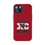 Tough iPhone Cases (Red) - Segerstrom XC Jaguars