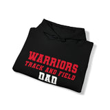 Gildan Unisex Heavy Blend™ Hooded Sweatshirt 18500 - Warriors Track and Field Dad