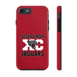 Tough iPhone Cases (Red) - Segerstrom XC Jaguars