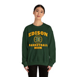 Gildan Unisex Heavy Blend™ Crewneck Sweatshirt 18000 - Edison Basketball Mom