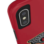 iPhone/Samsung Tough Cases (Red) - Jaguar