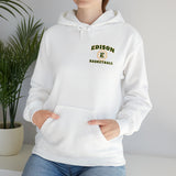 Gildan Unisex Heavy Blend™ Hooded Sweatshirt 18500 - Edison BB (Front)/Bolt (Back)