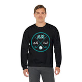 Gildan Unisex Heavy Blend™ Crewneck Sweatshirt 18000 - AN Golf Dad