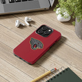 iPhone/Samsung Tough Cases (Red) - Jaguar