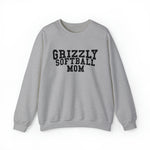 Gildan Unisex Heavy Blend™ Crewneck Sweatshirt 18000 - Grizzly Softball Mom