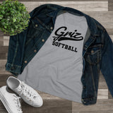 Bella+Canvas Ladies' Premium Tee 6400 - Griz Softball