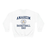 Gildan Unisex Heavy Blend™ Crewneck Sweatshirt 18000 - Anaheim A Basketball Dad