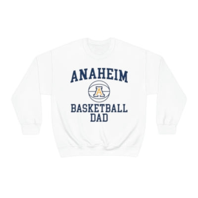 Gildan Unisex Heavy Blend™ Crewneck Sweatshirt 18000 - Anaheim A Basketball Dad