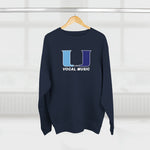 Lane Seven Unisex Premium Crewneck Sweatshirt LS14004 - Uni Vocal Music