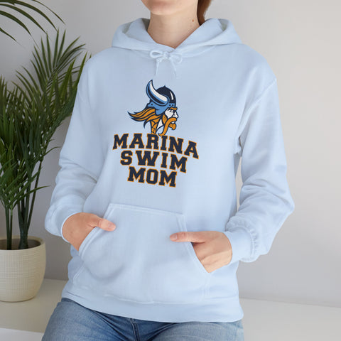 Gildan Unisex Heavy Blend™ Hooded Sweatshirt 18500 - Marina Swim Mom